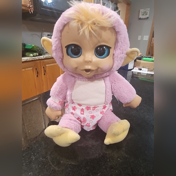 animal babies Toys Animal Babies Nursery Pink Monkey Baby Sounds 3